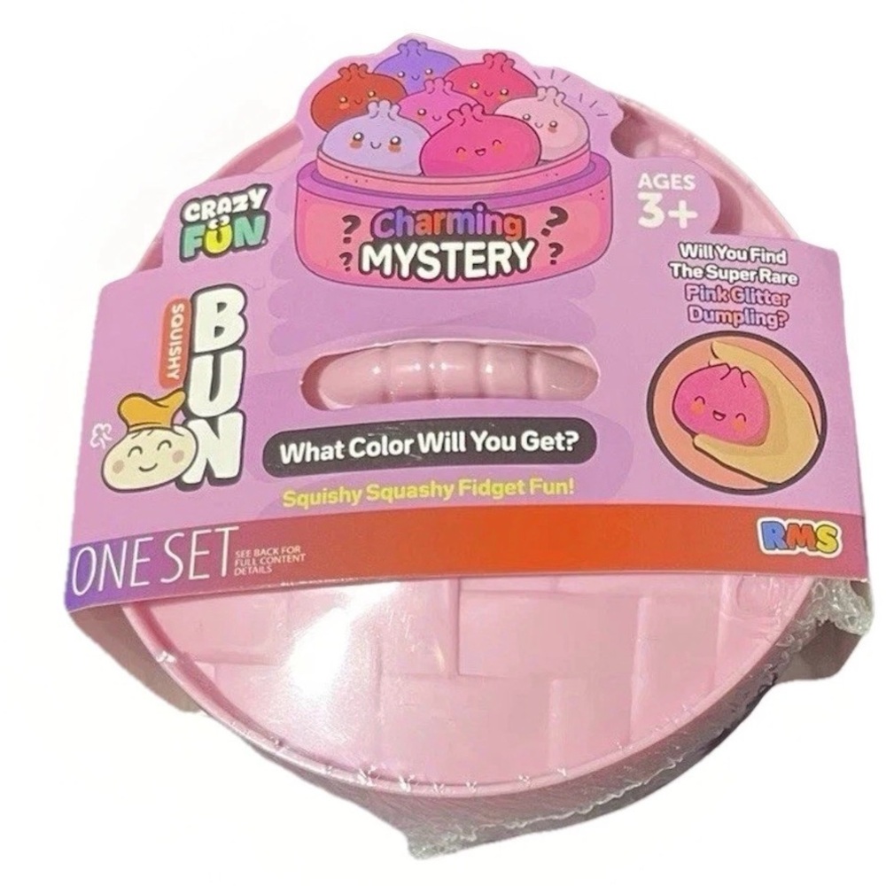 VIRAL NEW pink Mystery 4 Inch
Squishy Bun Dumpling Valentines
Day Edition 2026